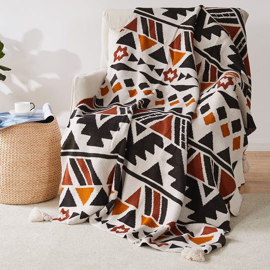 Coperta maglia bohémien