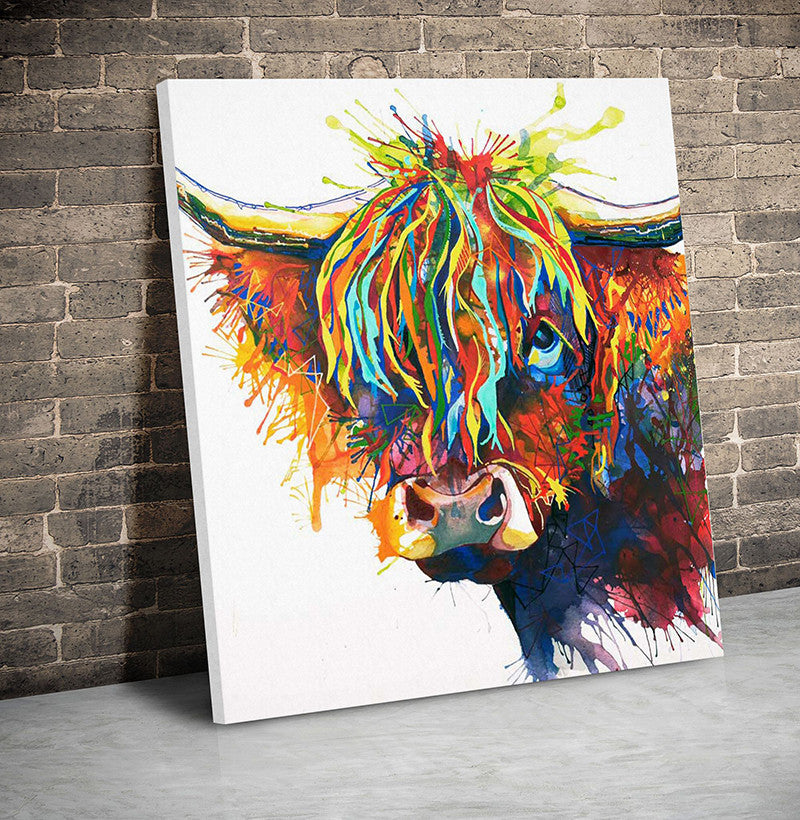 Quadro animali acquerello