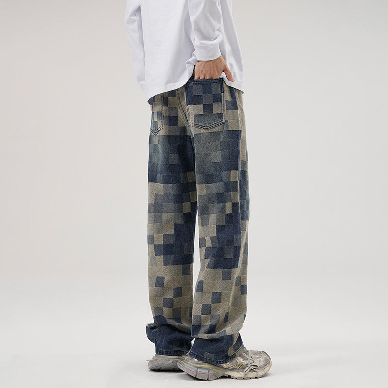 Pantaloni Quadrettati