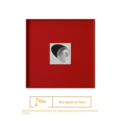 Quadro minimalista rosso