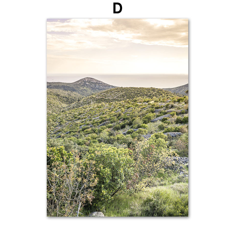 Quadro tela paesaggio