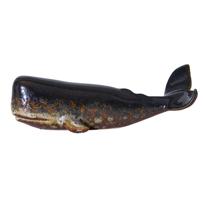 Ornamento ceramica balena