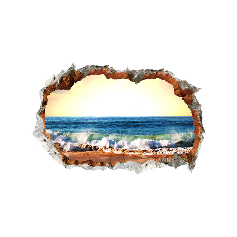 Adesivo paesaggio spiaggia