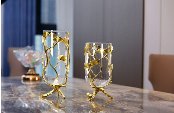 Vaso metallo nordico