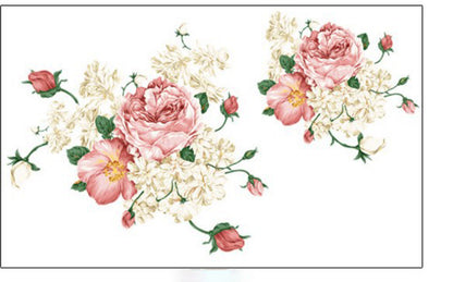 Adesivo murale peonie