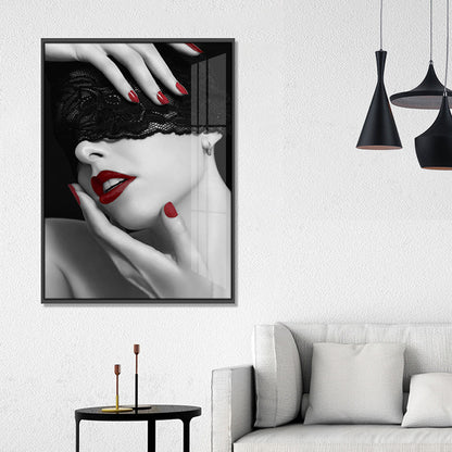 Quadro nordico figure bianco e nero