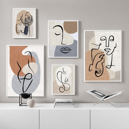 Quadro astratto blocchi