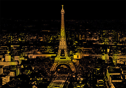 Quadro su tela Città di notte