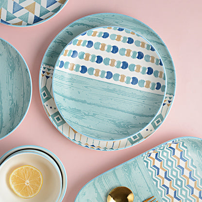 Piatti ceramica geometrica