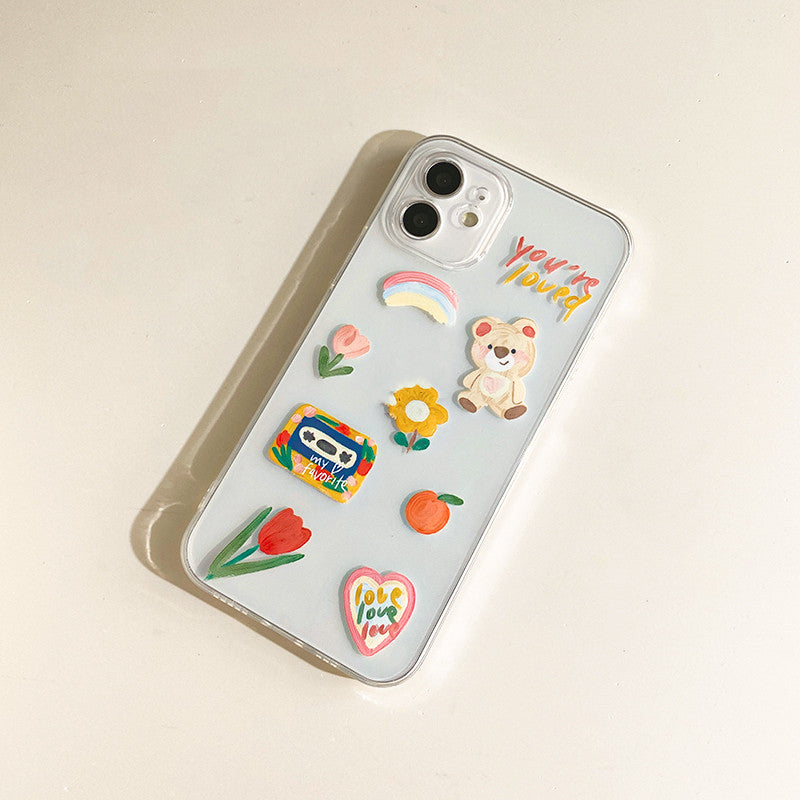 Custodia Telefono Stampa Orso