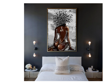Quadro Donna Silhouette