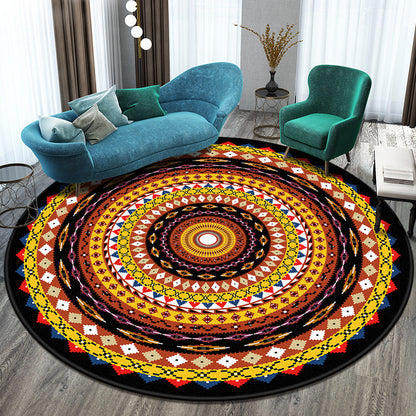 Tappeto rotondo mandala