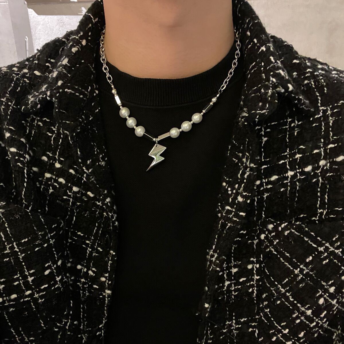 Collana perla saetta