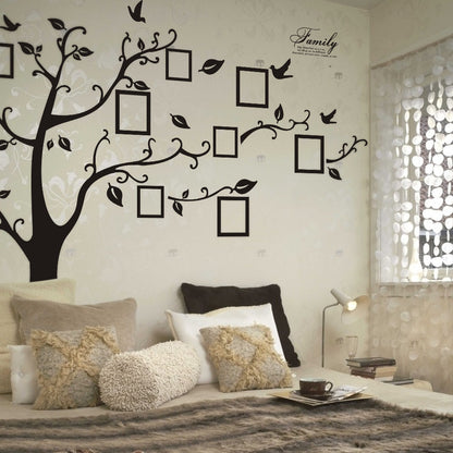 Adesivo murale albero famiglia