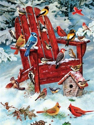 Mosaico Montagna Natale