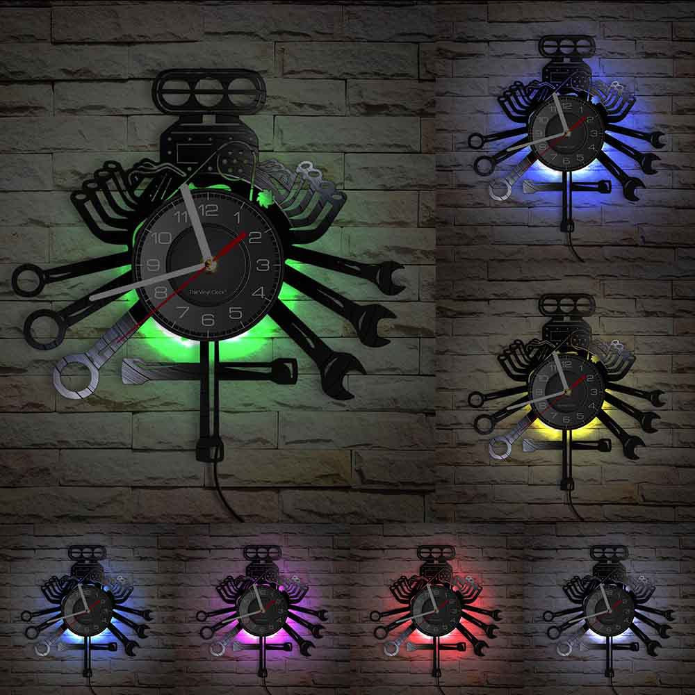 Orologio da parete Pesce colorato