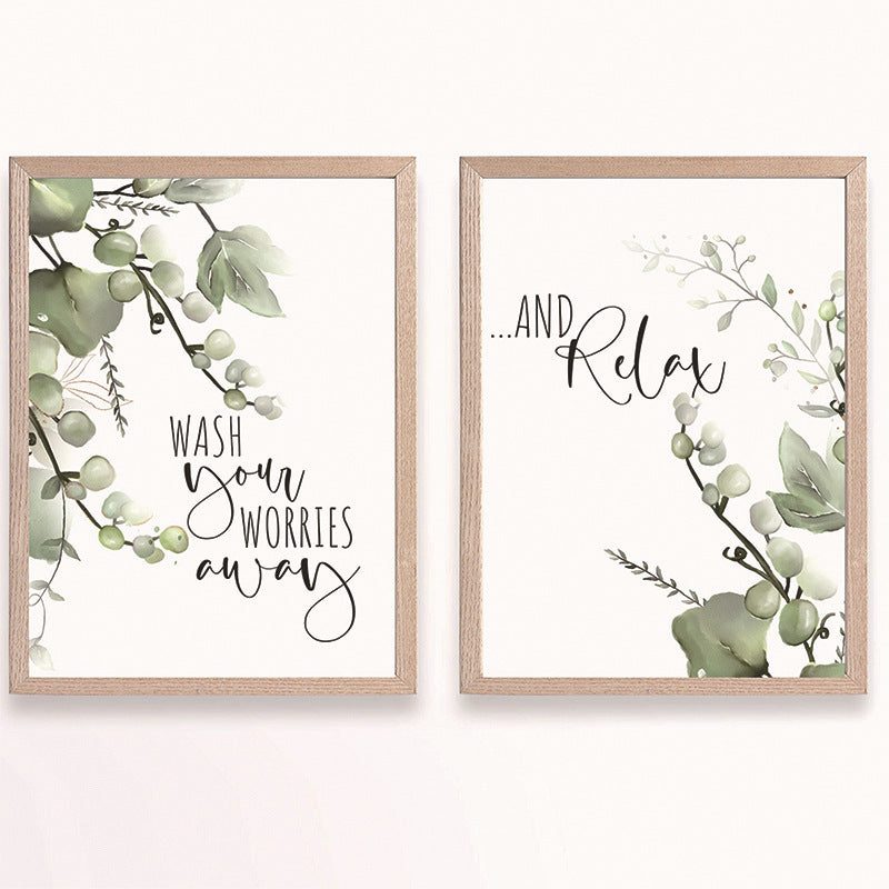 Quadro piante stile moderno
