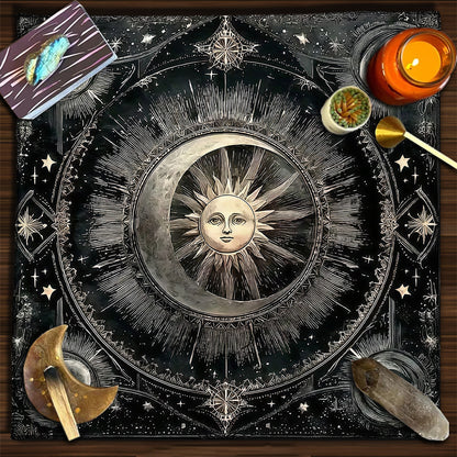Tovaglia Velluto Luna e Sole