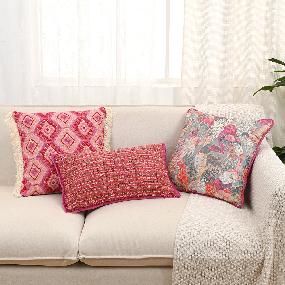 Federa Jacquard rossa