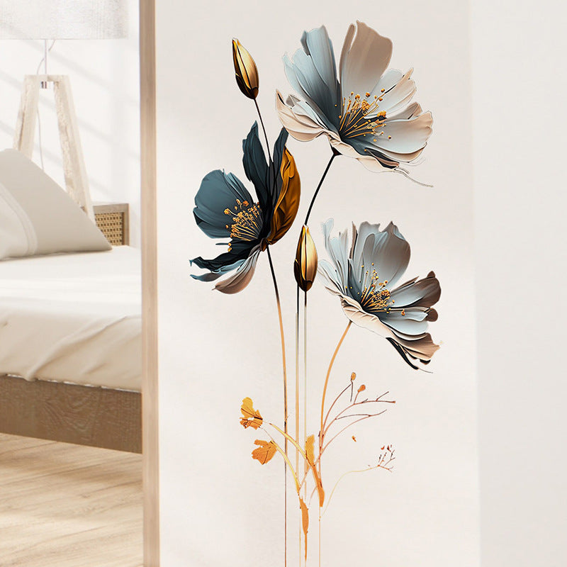 Adesivo fiori 3D