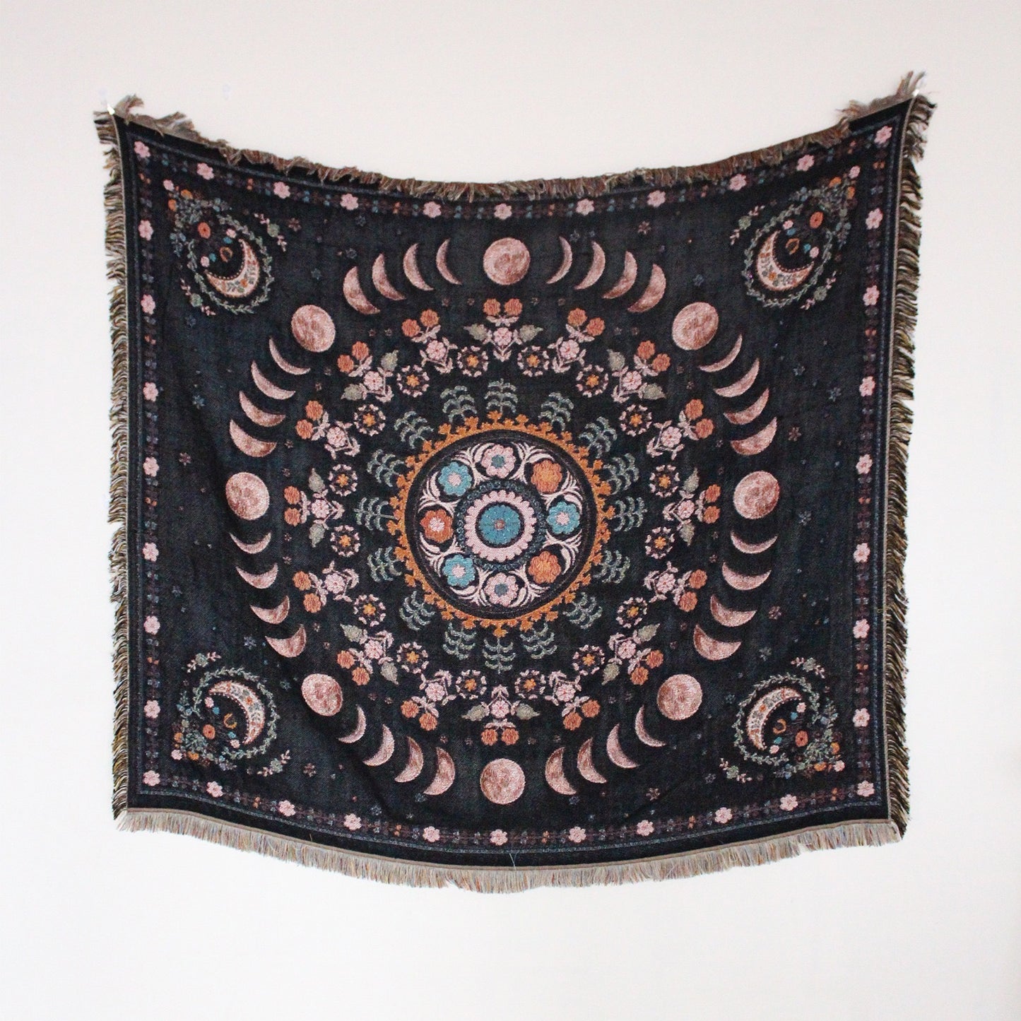 Coperta bohemian con nappine
