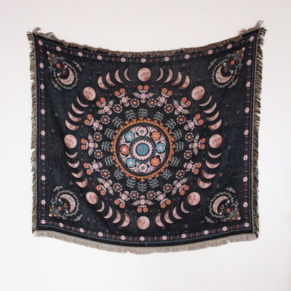 Coperta bohemian con nappine