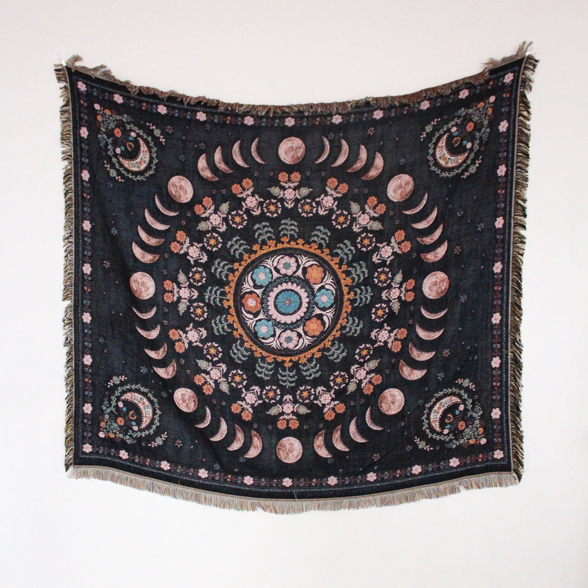 Coperta bohemian con nappine
