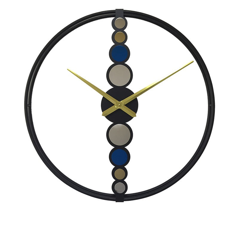 Orologio da parete Sfere colorate verticali