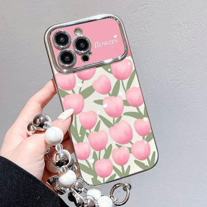 Custodia Telefono Fiori Dipinti