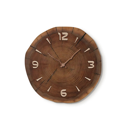 Orologio LED Legno