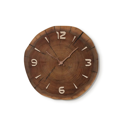 Orologio LED Legno