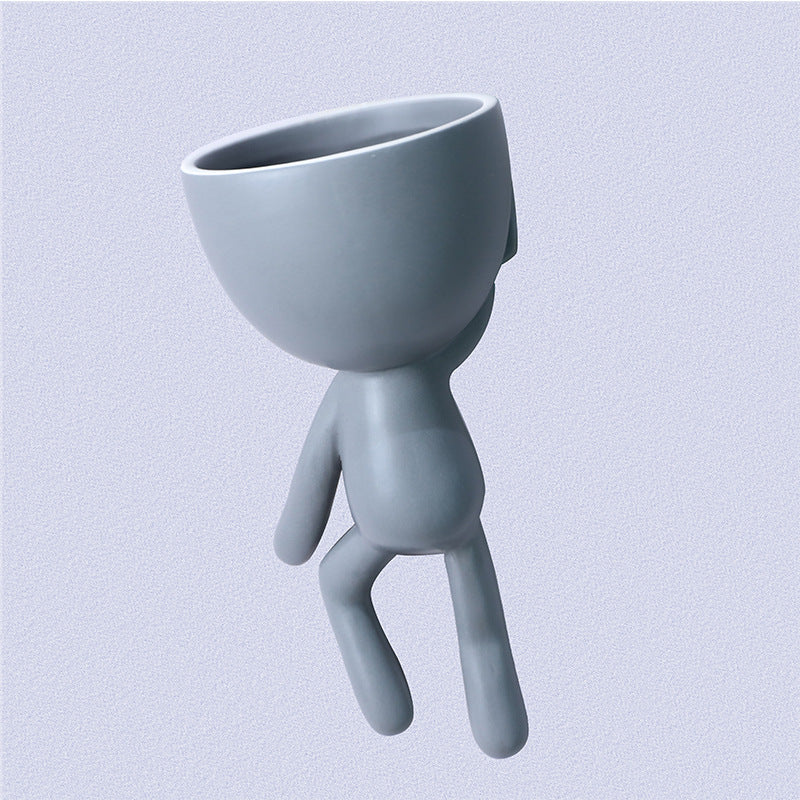 Vaso fiori tre colori