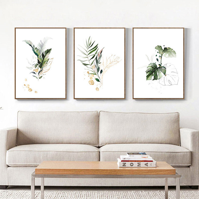Quadro acquerello piante