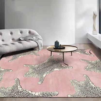 Tappeto in cashmere quadrato