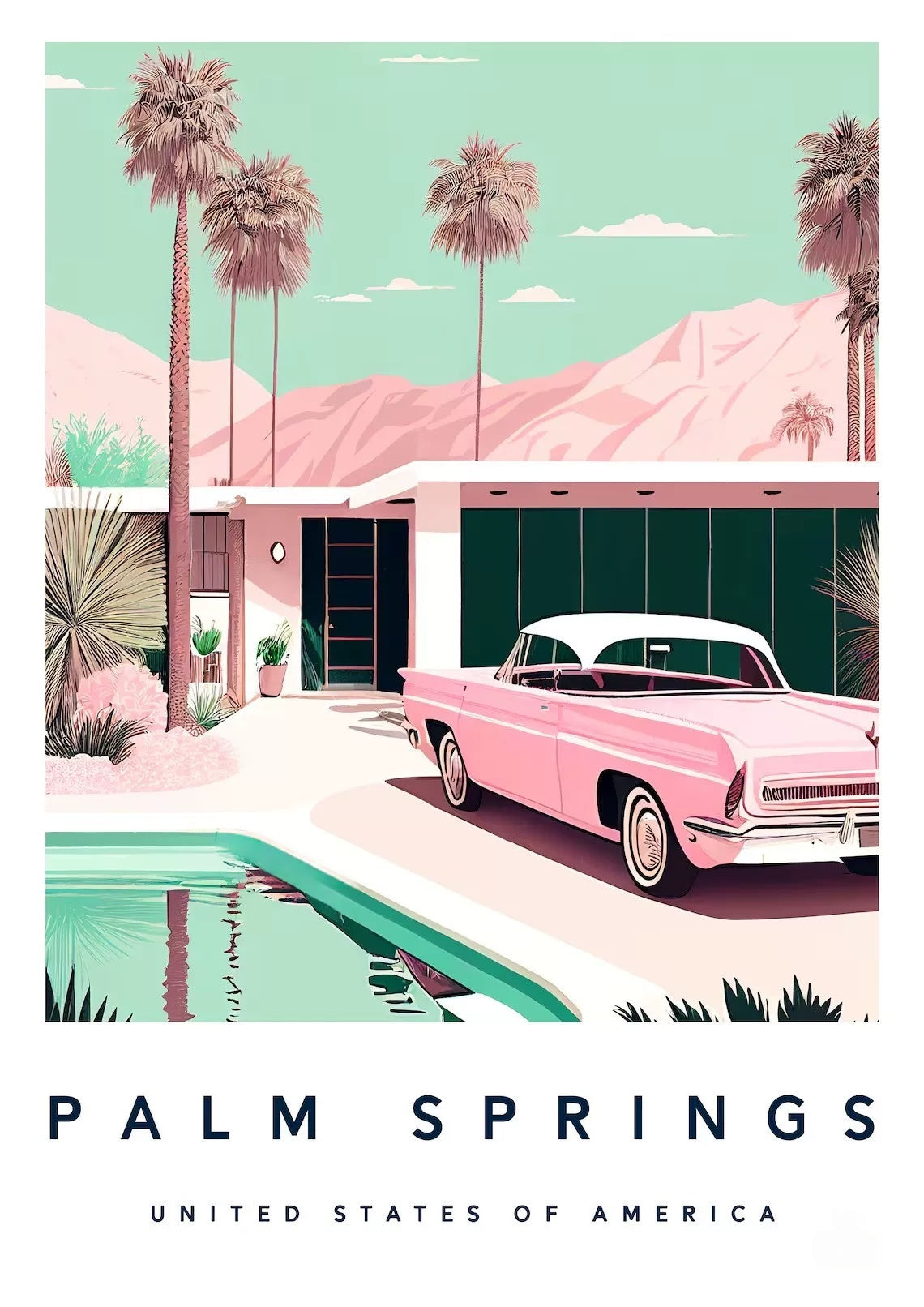 Poster Skyline di Firenze