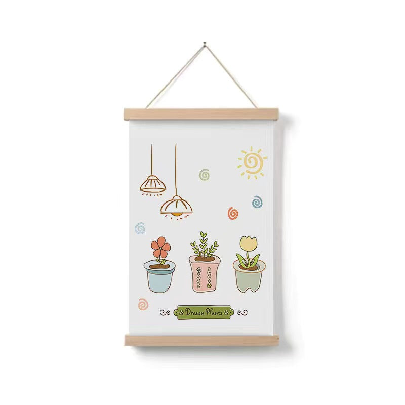 Quadro piante verdi