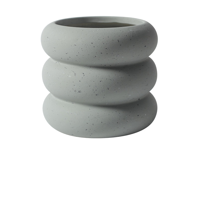 Vaso cemento nordico