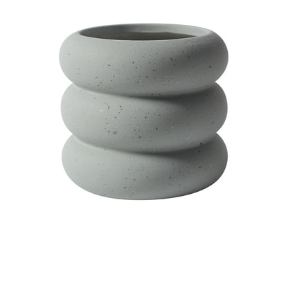 Vaso cemento nordico