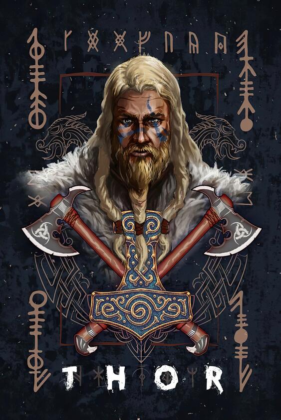 Quadro mitologia nordica