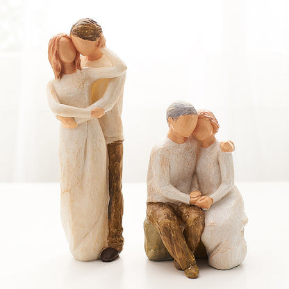 Statuetta Famiglia Nordica