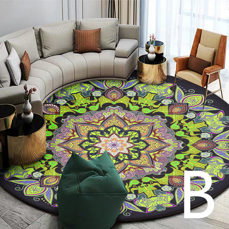 Tappeto mandala stile etnico