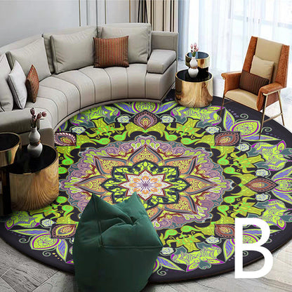 Tappeto mandala stile etnico