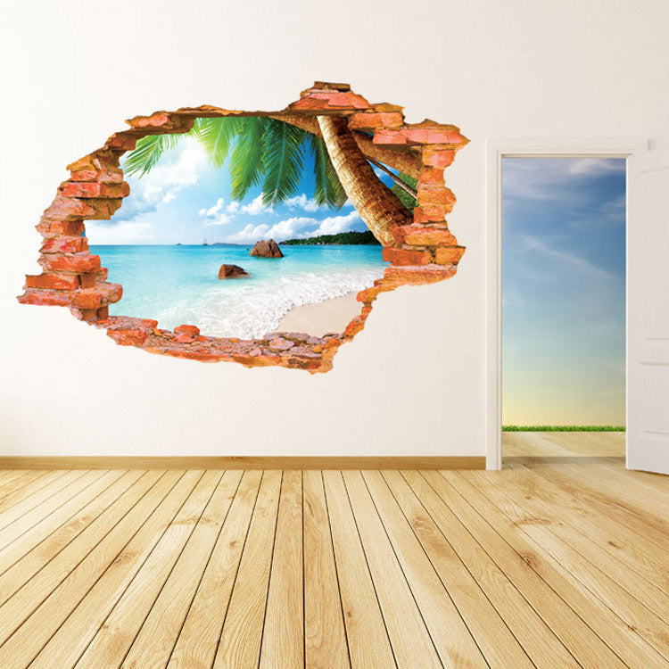 Adesivo murale effetto muro 3D