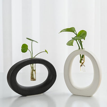 Vaso idroponico geometrico