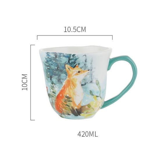 Tazza caffè foresta