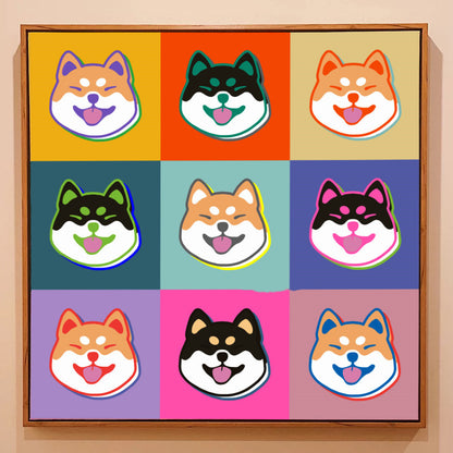 Quadro cartoon moda