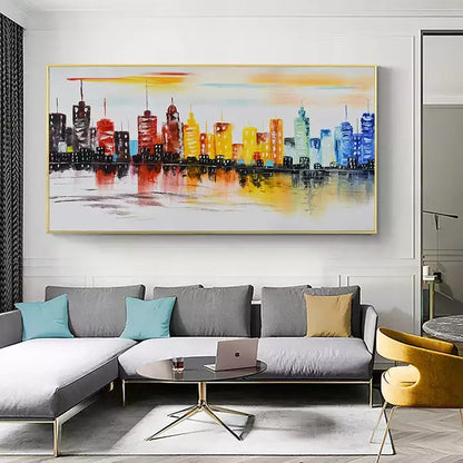 Quadro città moderna