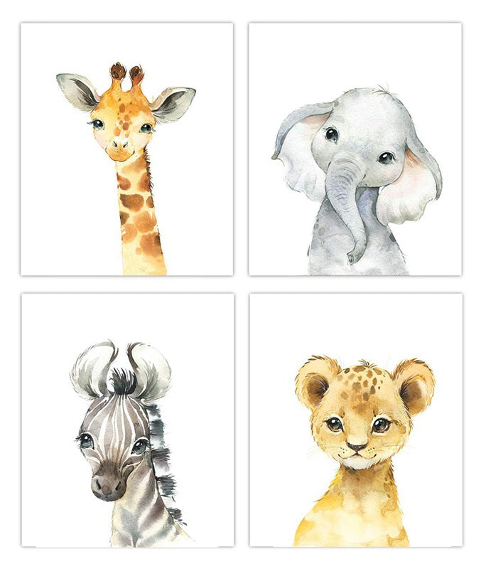Poster Cameretta Animali