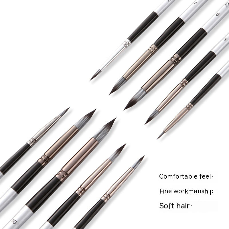 Spazzola capelli argento