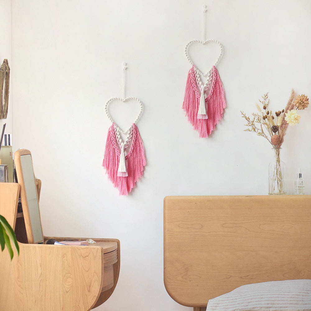 Decorazione cuore intrecciata